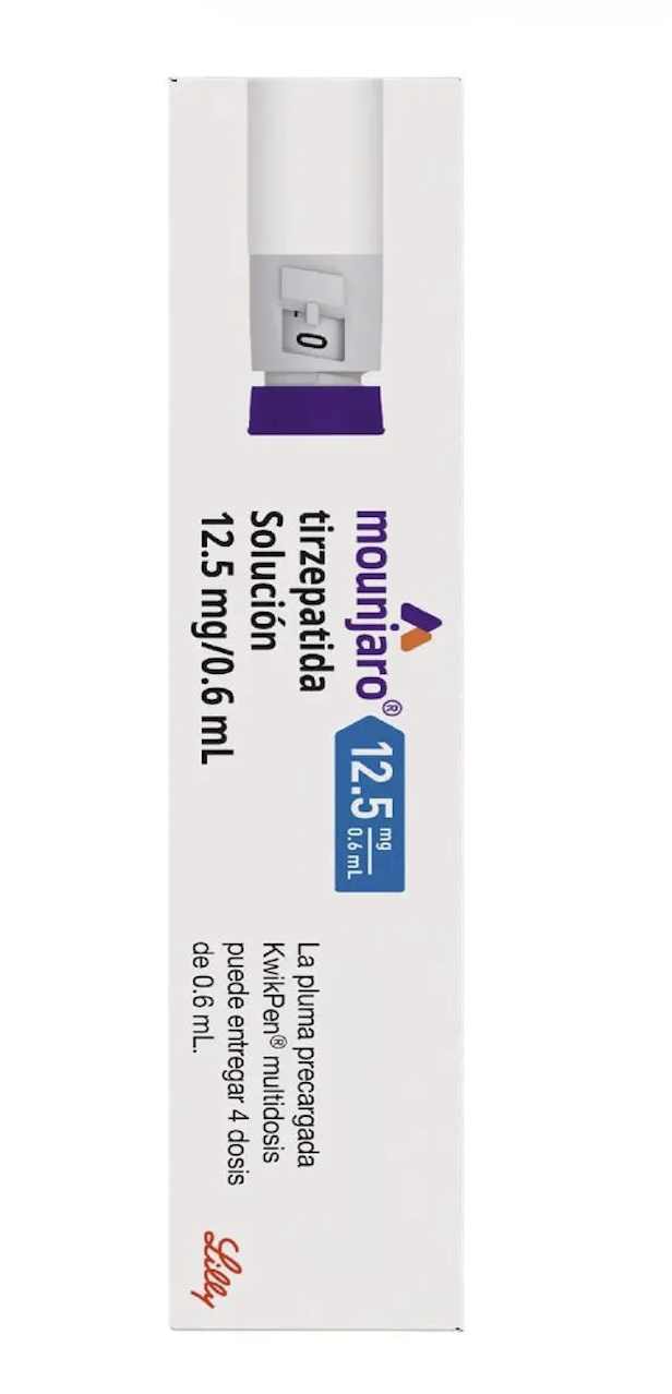 Mounjaro Tirzepatida Pluma Precargada 12.5 Mg/0.6 Ml - Imagen 3