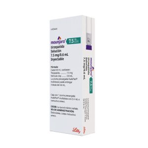 Mounjaro Tirzepatida Pluma Precargada 7.5 Mg/0.6 Ml