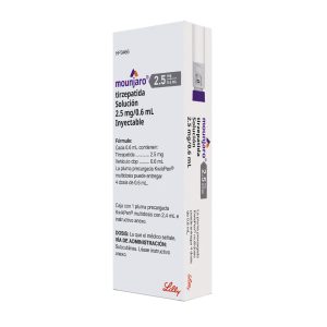 Mounjaro Tirzepatida Pluma Precargada 2.5 Mg/0.6 Ml
